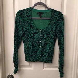 INC Beautiful Cropped Sweater